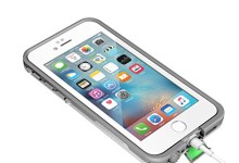 Lifeproof FRE SERIES iPhone 6/6s Waterproof Case (4.7″ Version) – Retail Packaging – AVALANCHE (BRIGHT WHITE/COOL GRAY)