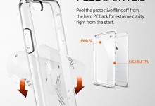 iPhone 6s Case, Spigen® [Ultra Hybrid] AIR CUSHION [Crystal Clear] Clear back panel + TPU bumper for iPhone 6 (2014) / 6s (2015) – Crystal Clear (SGP11598)