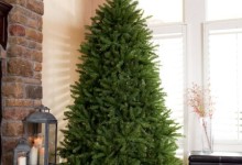 National Tree Unlit 4-1/2′ Dunhill Fir Hinged Artificial Christmas Tree 3