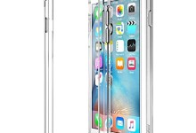 iPhone 6S Case, Trainium [Clear Cushion] Premium Clear Case Hard Back Panel + TPU Bumper for Apple iPhone 6 (2014) / iPhone 6s (2015) – Shock Absorbing + Scratch Resistant Frame Cover Case – Clear
