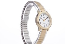Timex Women’s Easy Reader Watch, Two-Tone Stainless Steel Expansion Band 4