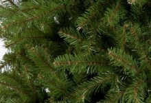 National Tree Unlit 4-1/2′ Dunhill Fir Hinged Artificial Christmas Tree 1