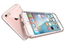 iPhone 6s Case, Spigen® [Neo Hybrid EX] PREMIUM BUMPER [Rose Gold] Clear TPU / PC Frame Slim Dual Layer Premium Case for iPhone 6 (2014) / 6s (2015) – Rose Gold (SGP11725)
